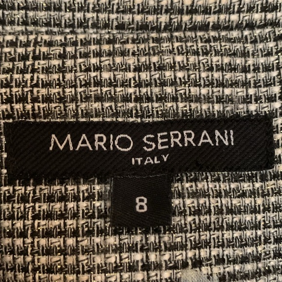 Mario Serrani black and white jacket - Picture 3 of 4